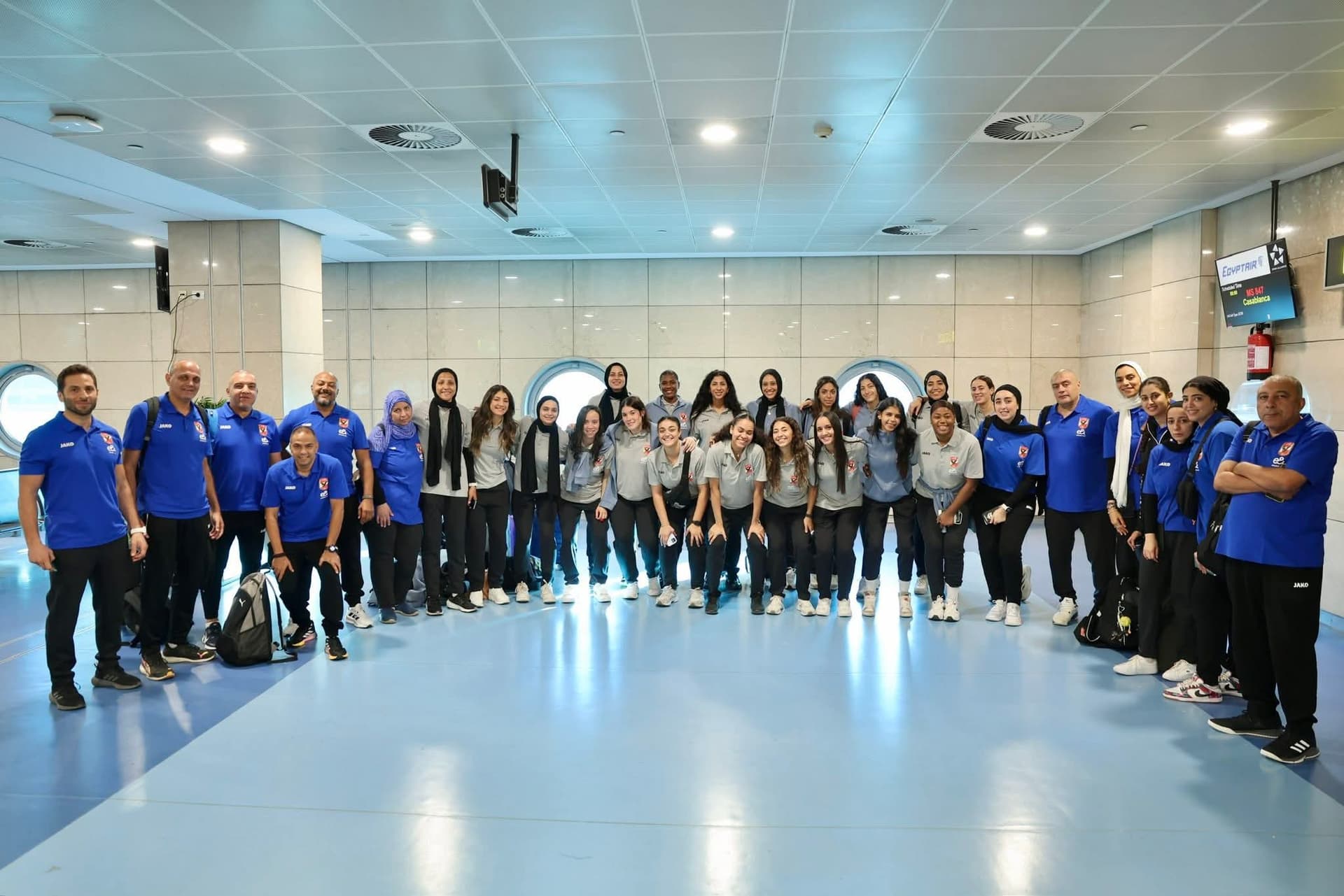Casablanca accueille la délégation féminine d’Al Ahly