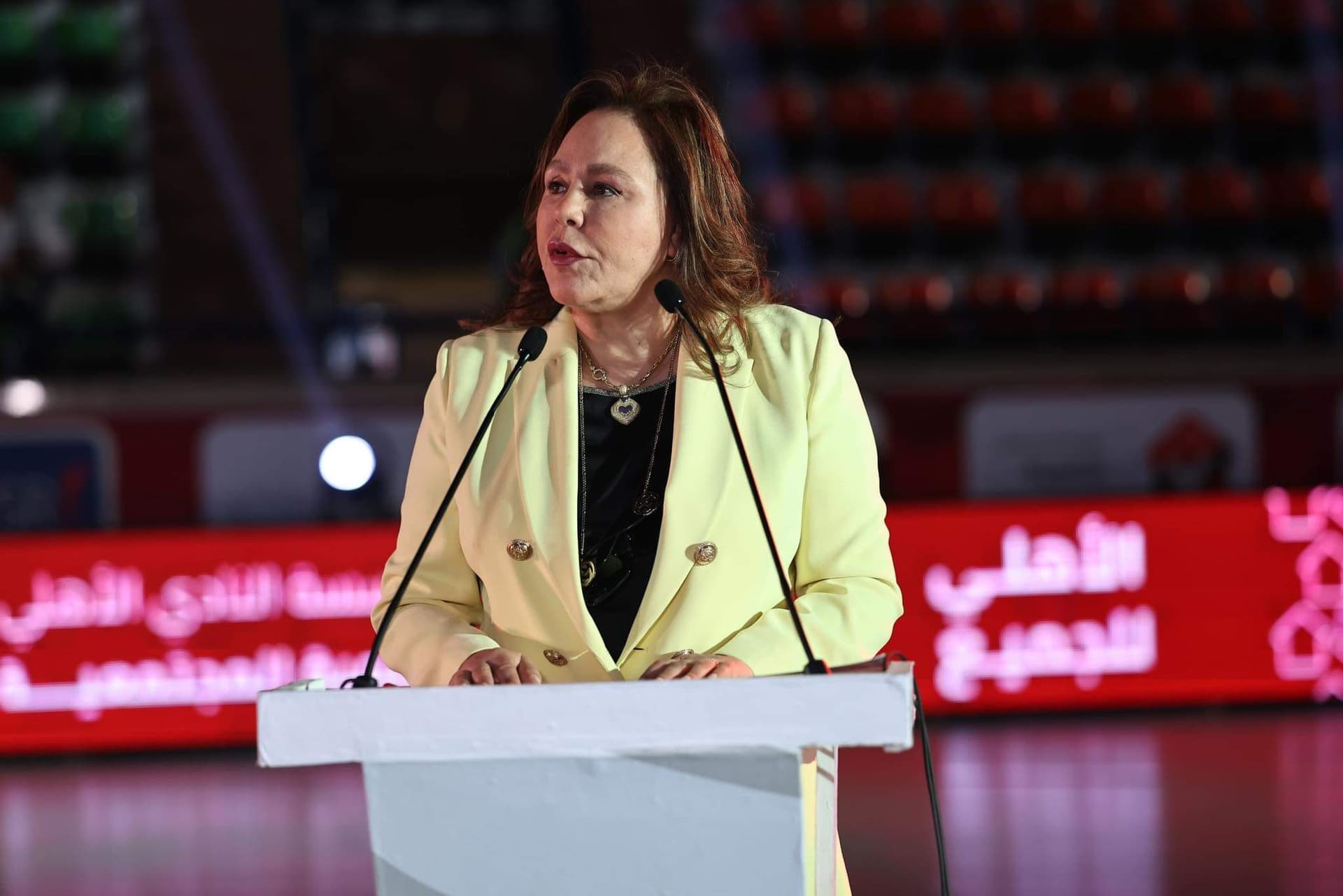 بطولة إفريقيا للكرة الطائرة| بشرى حجيج: ثقتنا كبيرة في عراقة الأهلي
