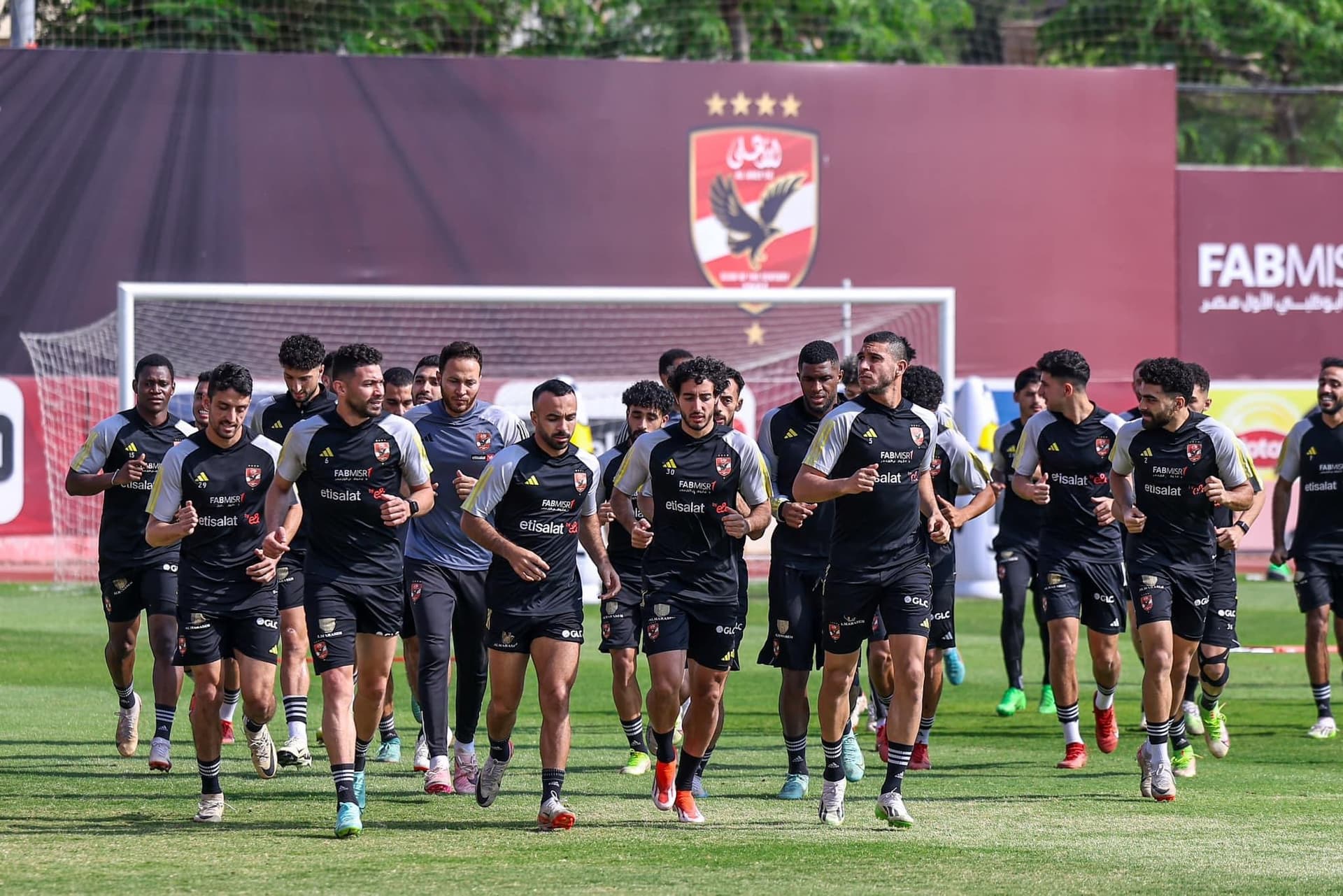 L'équipe termine ses préparatifs pour le match d'Ismaily