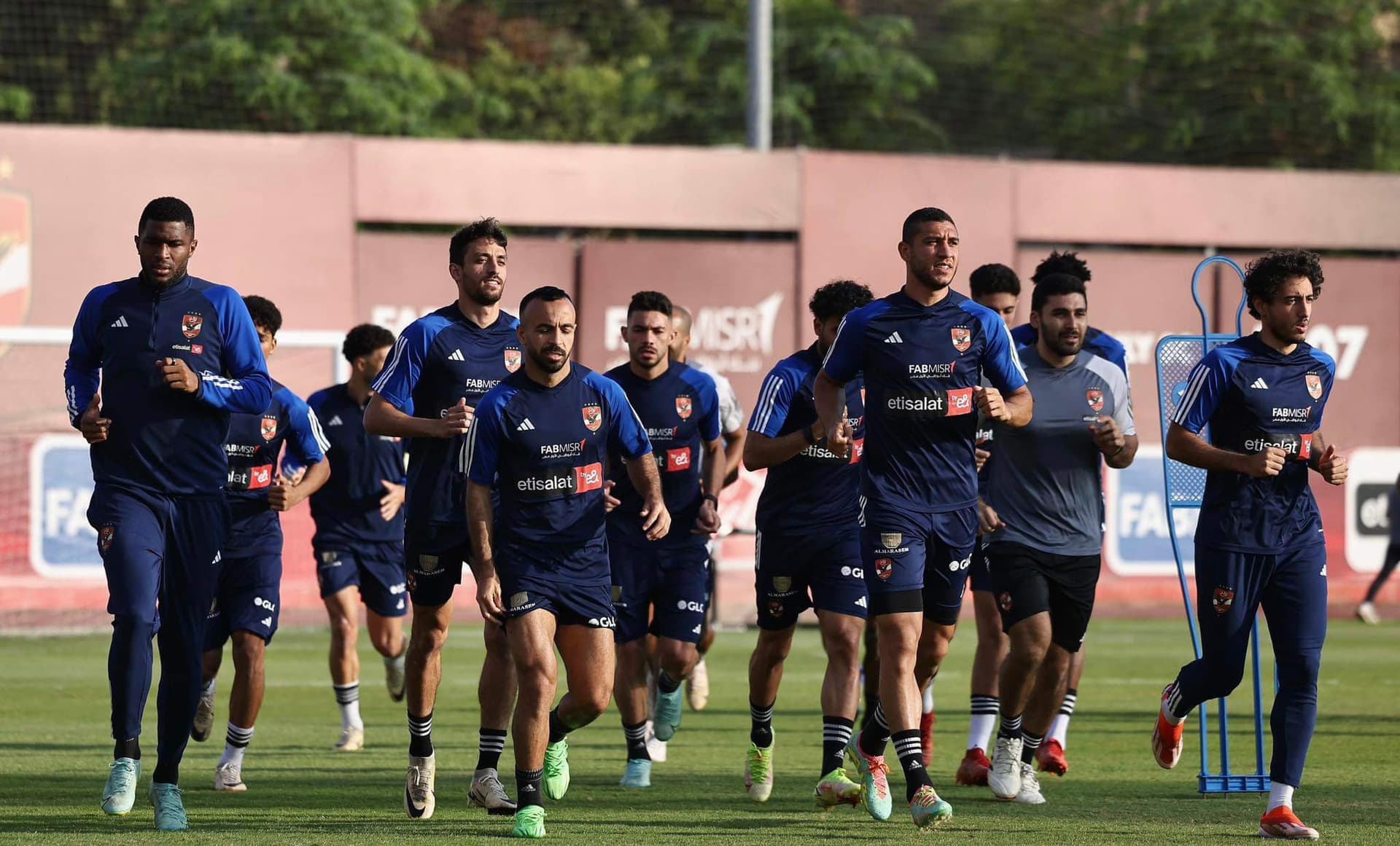 L'équipe termine son entraînement en vue du match contre Al-Ittihad