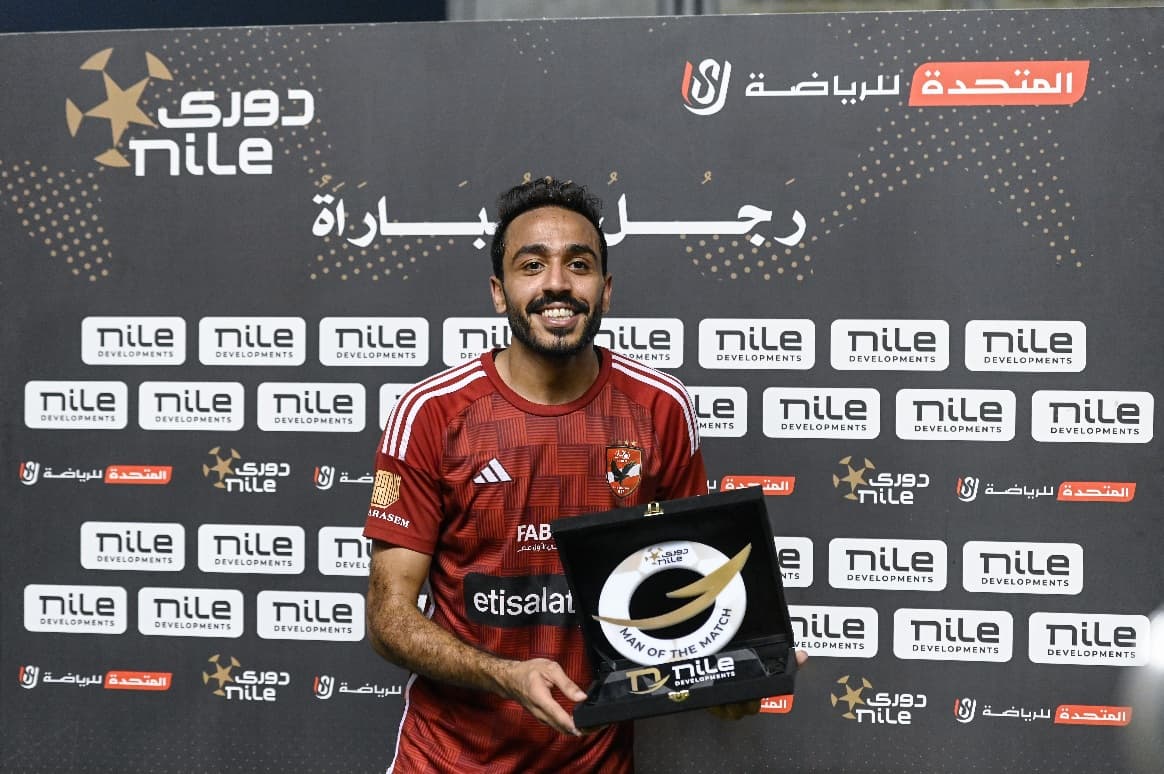 الدوري الممتاز| كهربا رجل مباراة الأهلي وإنبي