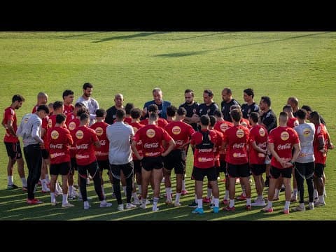 كلمة الكابتن محمود الخطيب للاعبي الفريق الأول والجهاز الفني