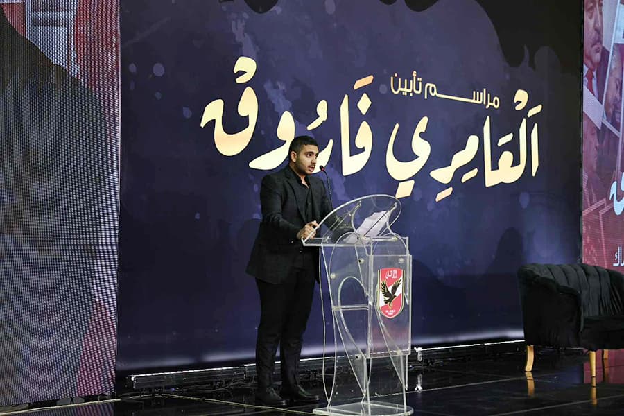إبراهيم العامري: شكرًا للنادي الأهلي الذي لا ينسى عطاء أبنائه