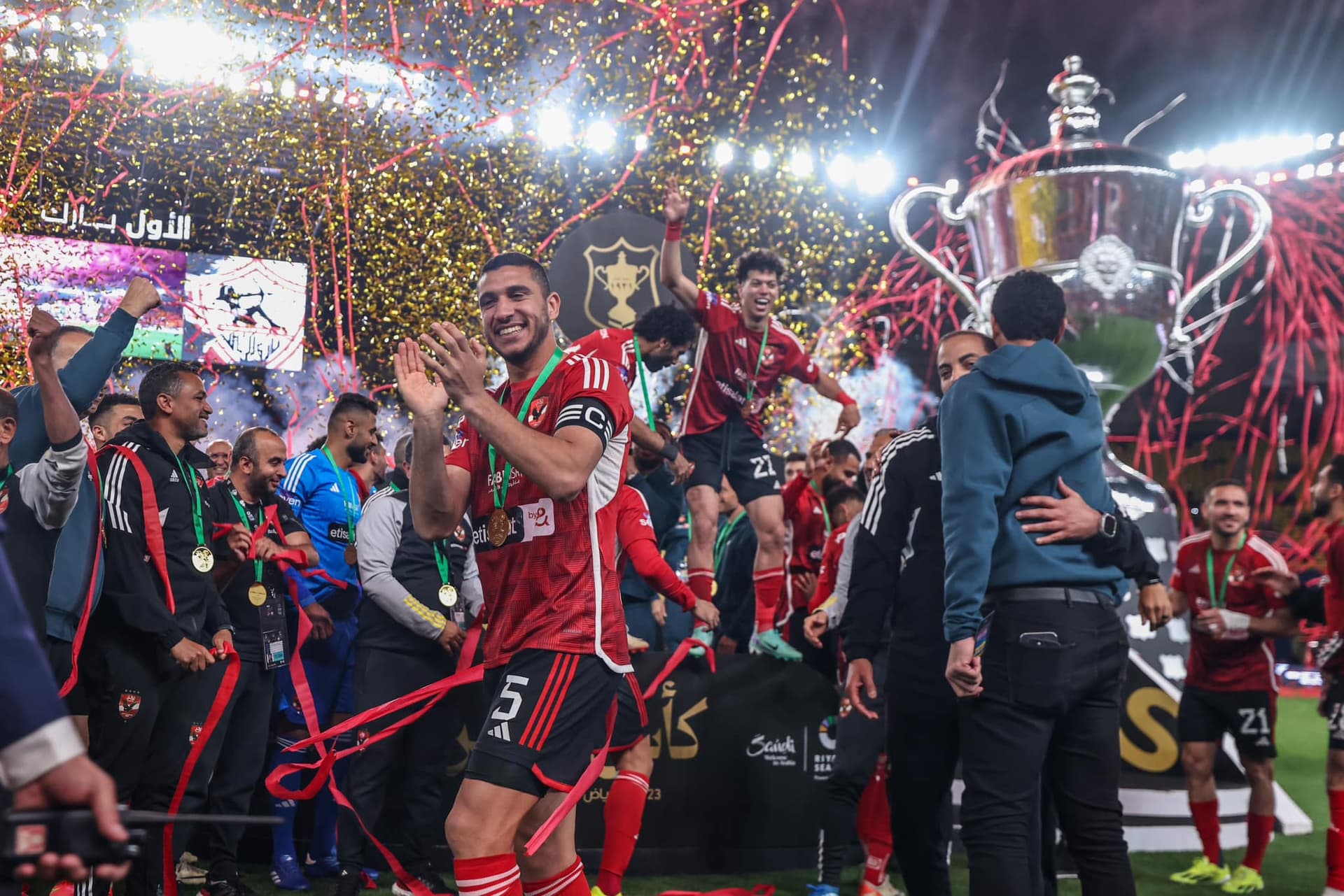 كأس مصر| الأهلي يتوج باللقب بعد الفوز على الزمالك بهدفين نظيفين