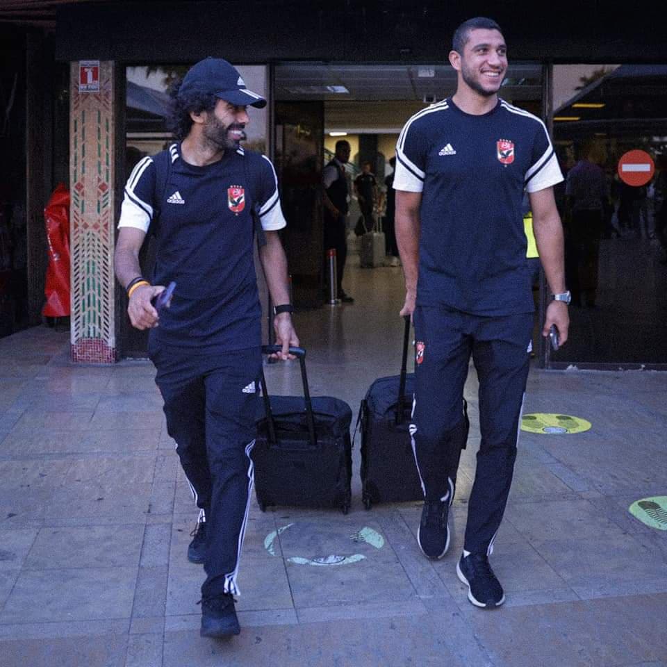 دوري أبطال إفريقيا| بعثة الأهلي تصل فندق الإقامة بالمغرب