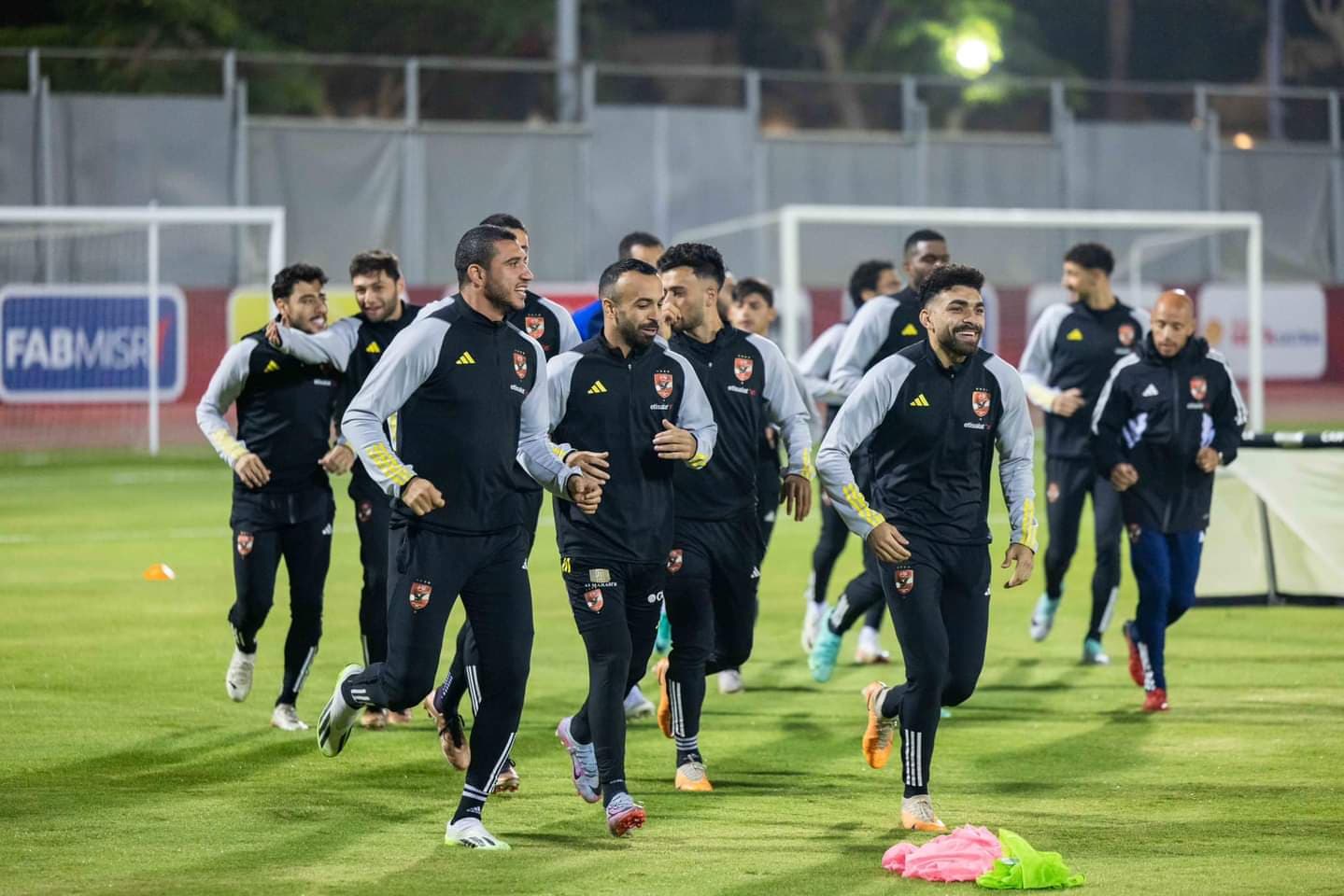 L’équipe reprend l’entraînement après le repos