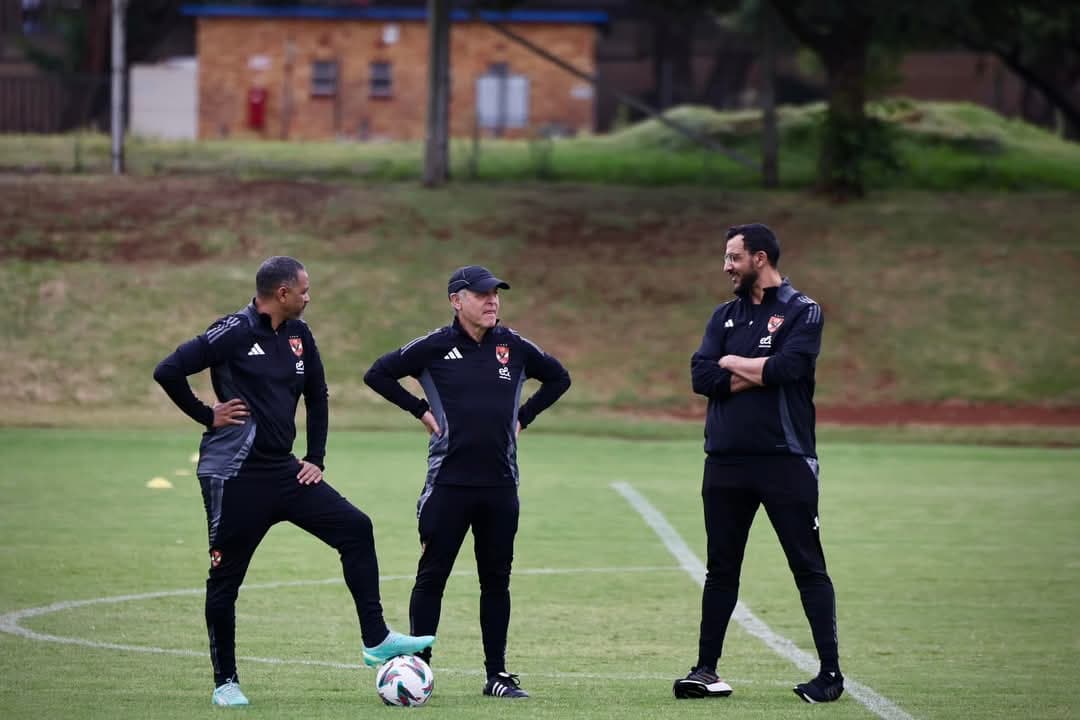 دوري أبطال إفريقيا| محاضرة فنية للاعبي الأهلي صباح اليوم