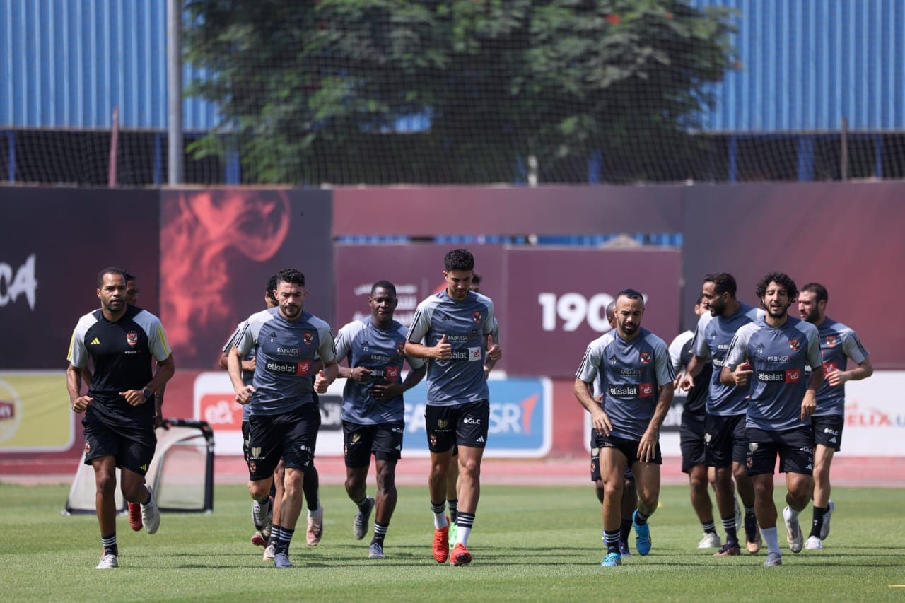 L'équipe poursuit son entraînement en préparation pour Al-Masry