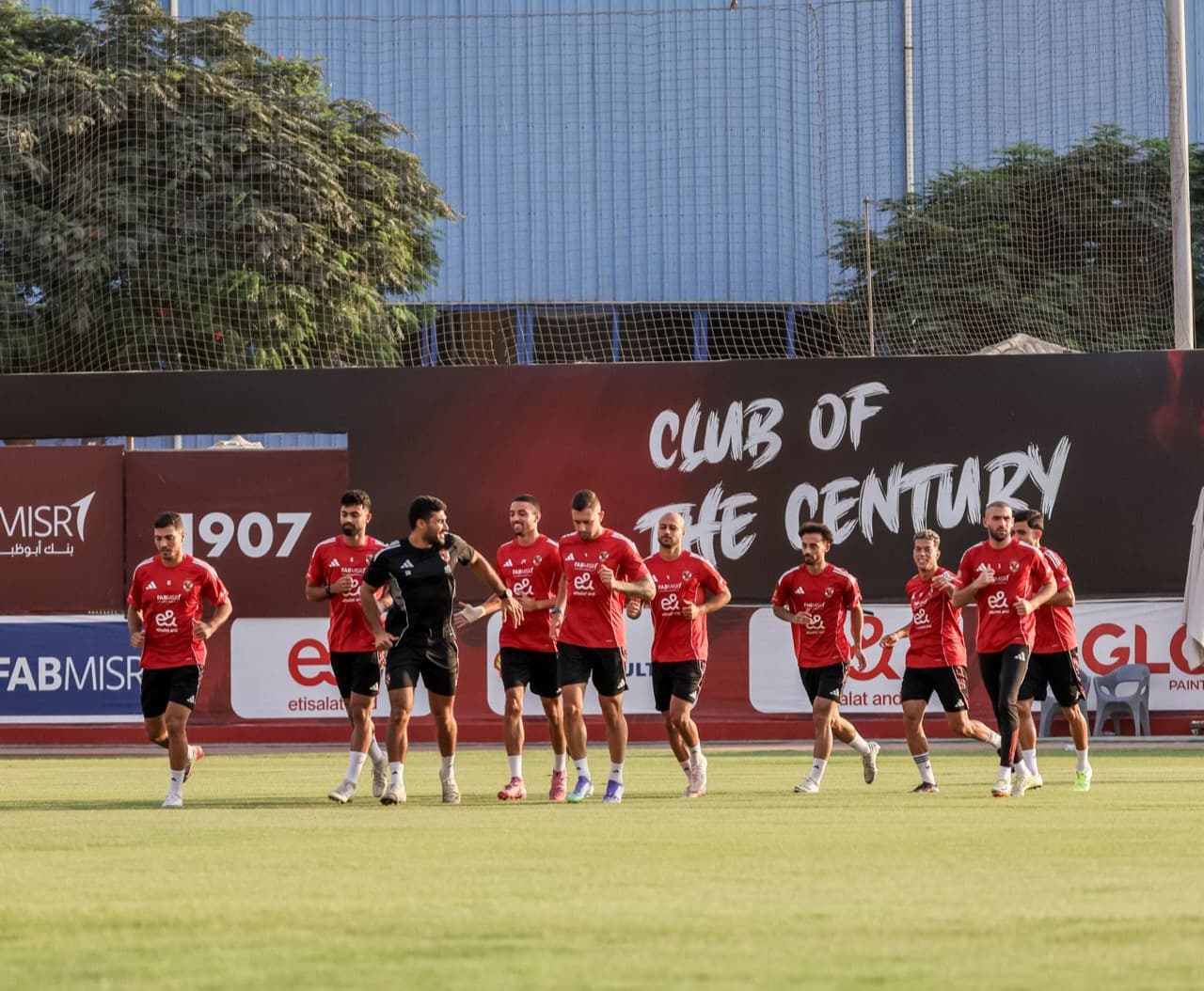 Les Rouges de retour à El-Tetsh