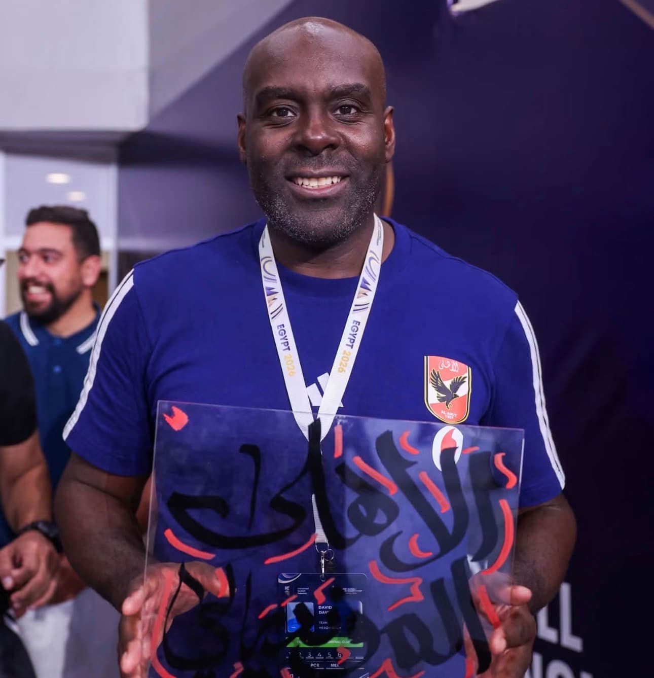 ديفيد ديفيز: برونزية العالم أمام الزمالك إنجاز كبير.. ونسعى للتتويج بالمزيد من البطولات